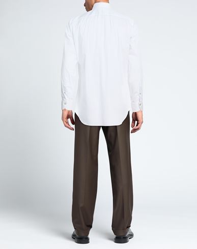 Man Shirt White Size 18 Cotton, Polyester, Elastane