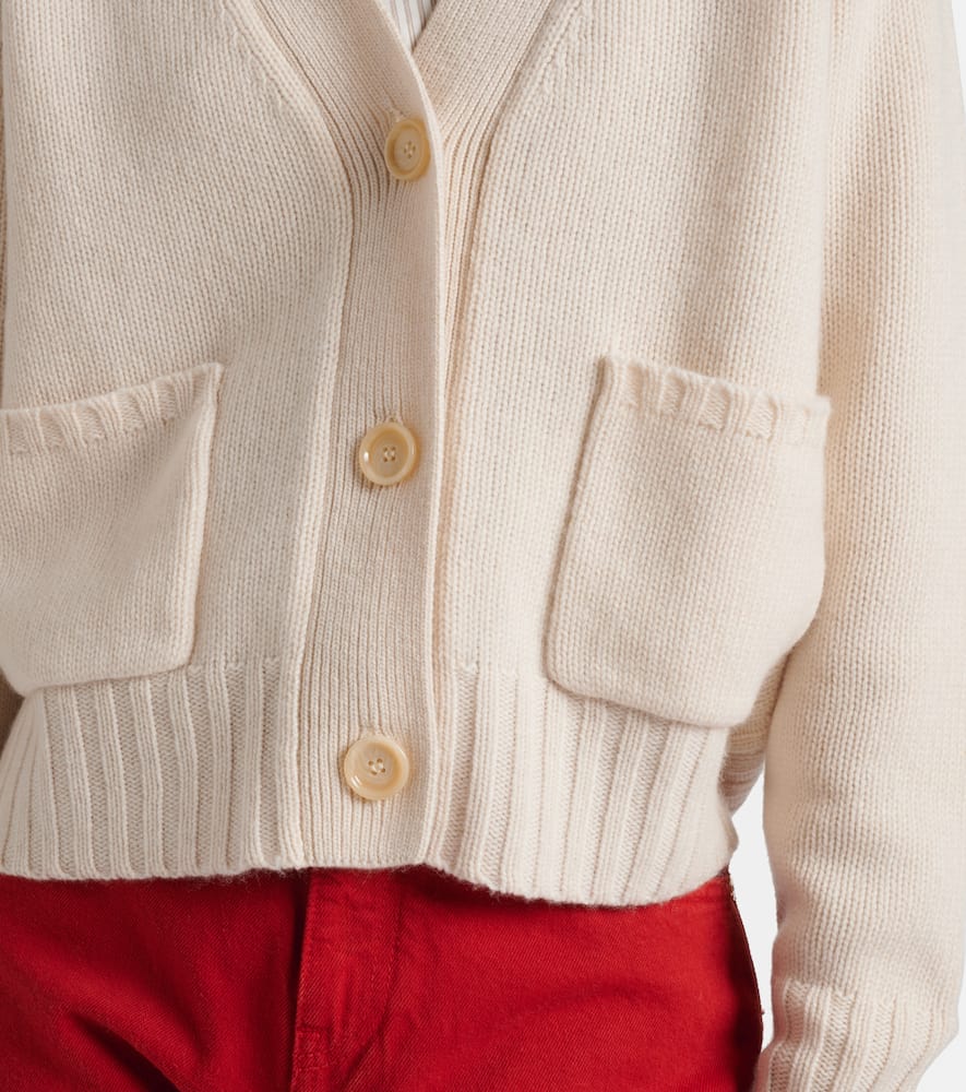 Cashmere and wool cardigan