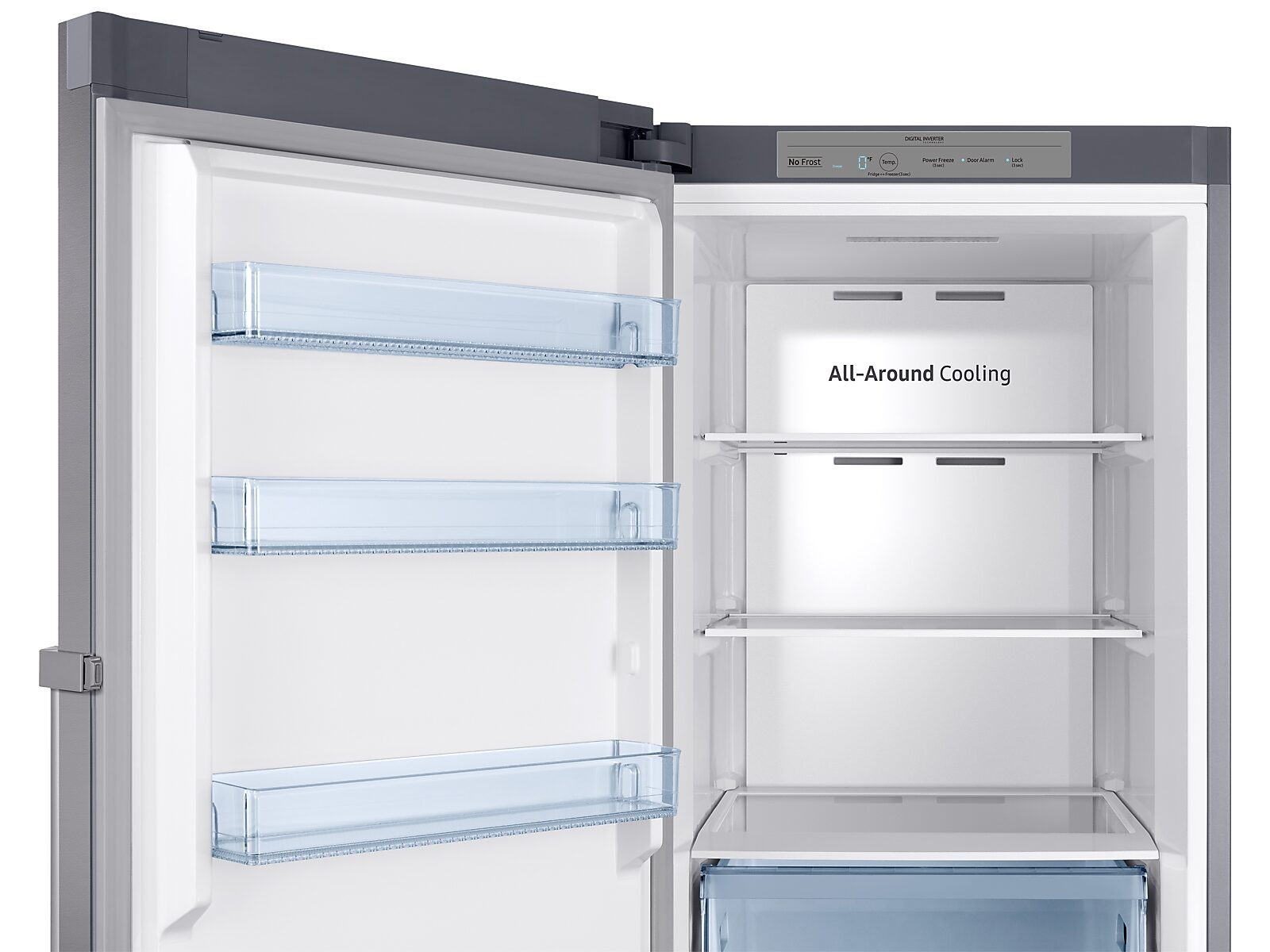 11.4 cu. ft. Capacity Convertible Upright Freezer in Stainless Look(RZ11M7074SA/AA)