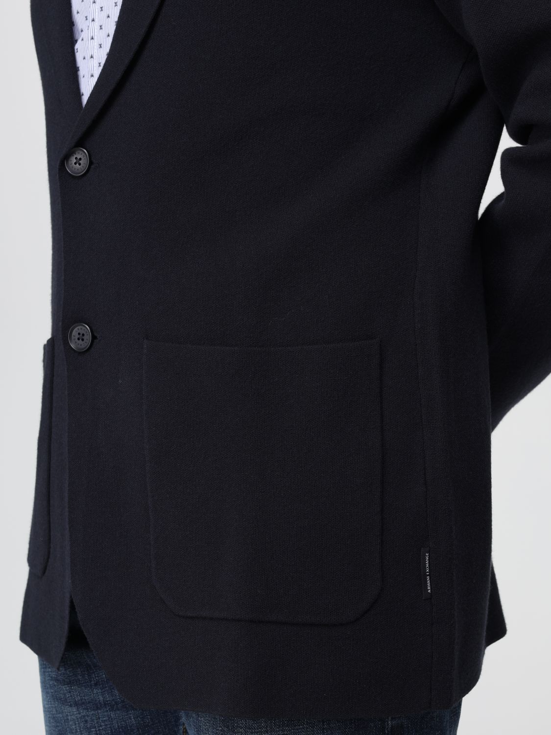 Blazer Men color Navy