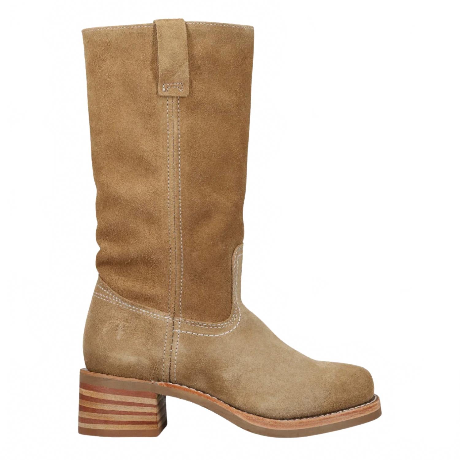 Women's Campus 12R Boot In Tan Buck