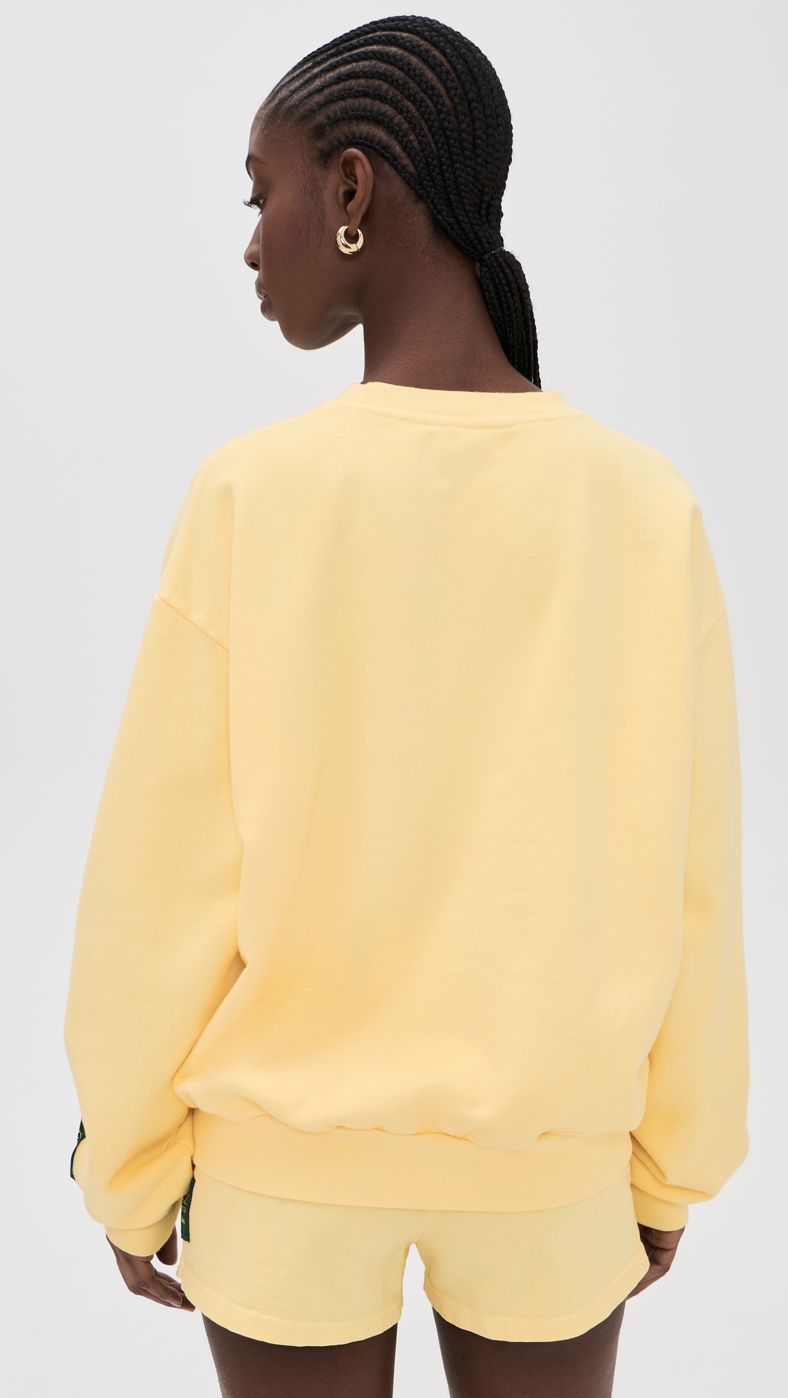 Hotel Crew Sweatshirt Yellow