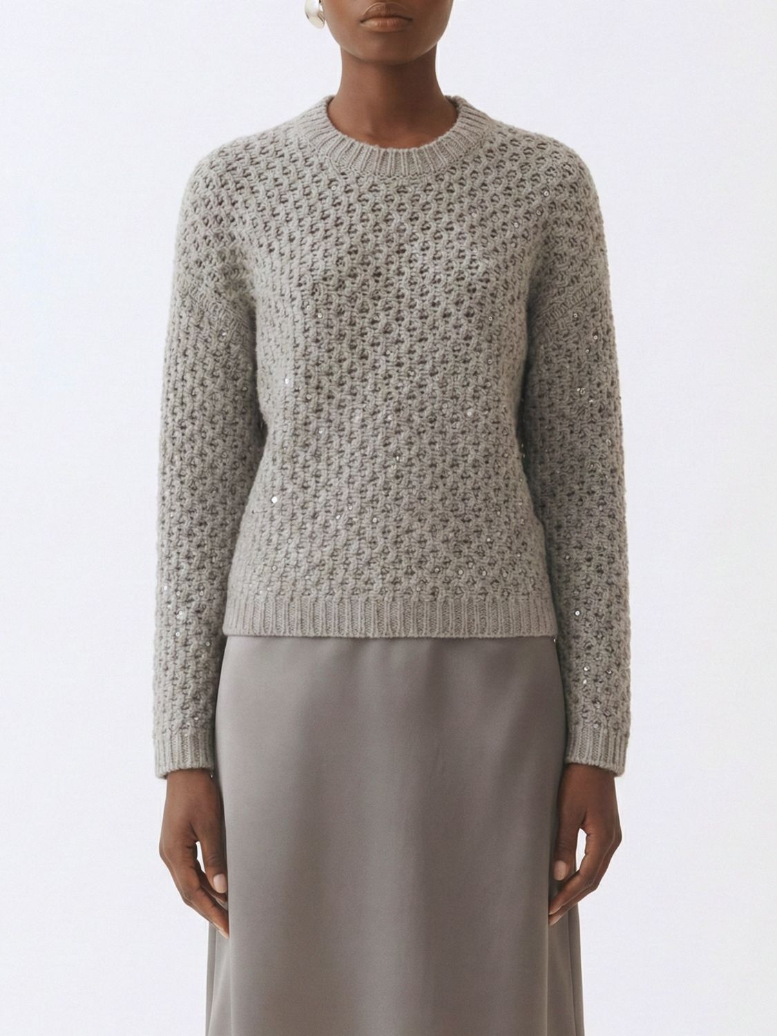 Sweater Woman color Grey