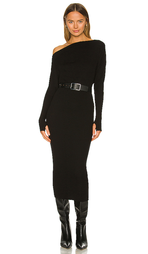 Enza Costa ROBE en Black. L. Also en