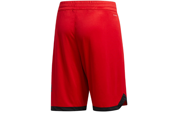 Running Training Sports Basketball Shorts Red