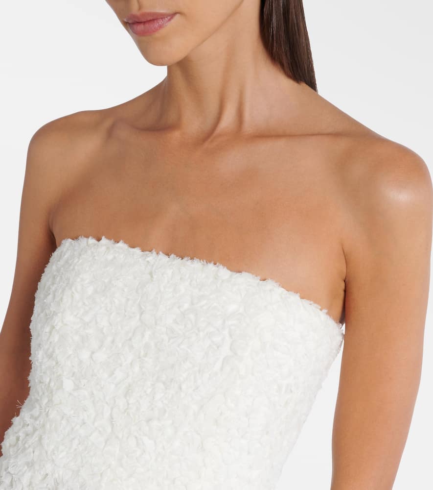 Marella chiffon bustier dress