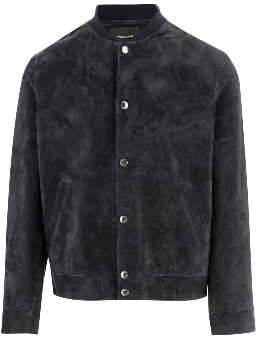 Black Band Collar Jacket