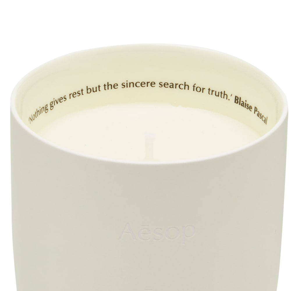 Callippus Candle in White