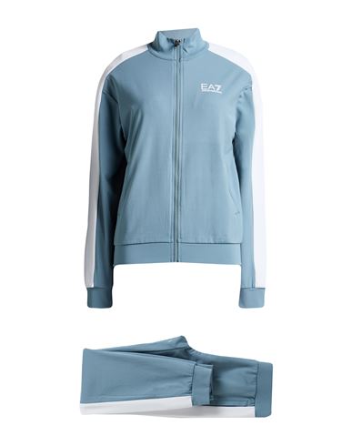 Woman Tracksuit Light blue Size XXL Polyester, Elastane