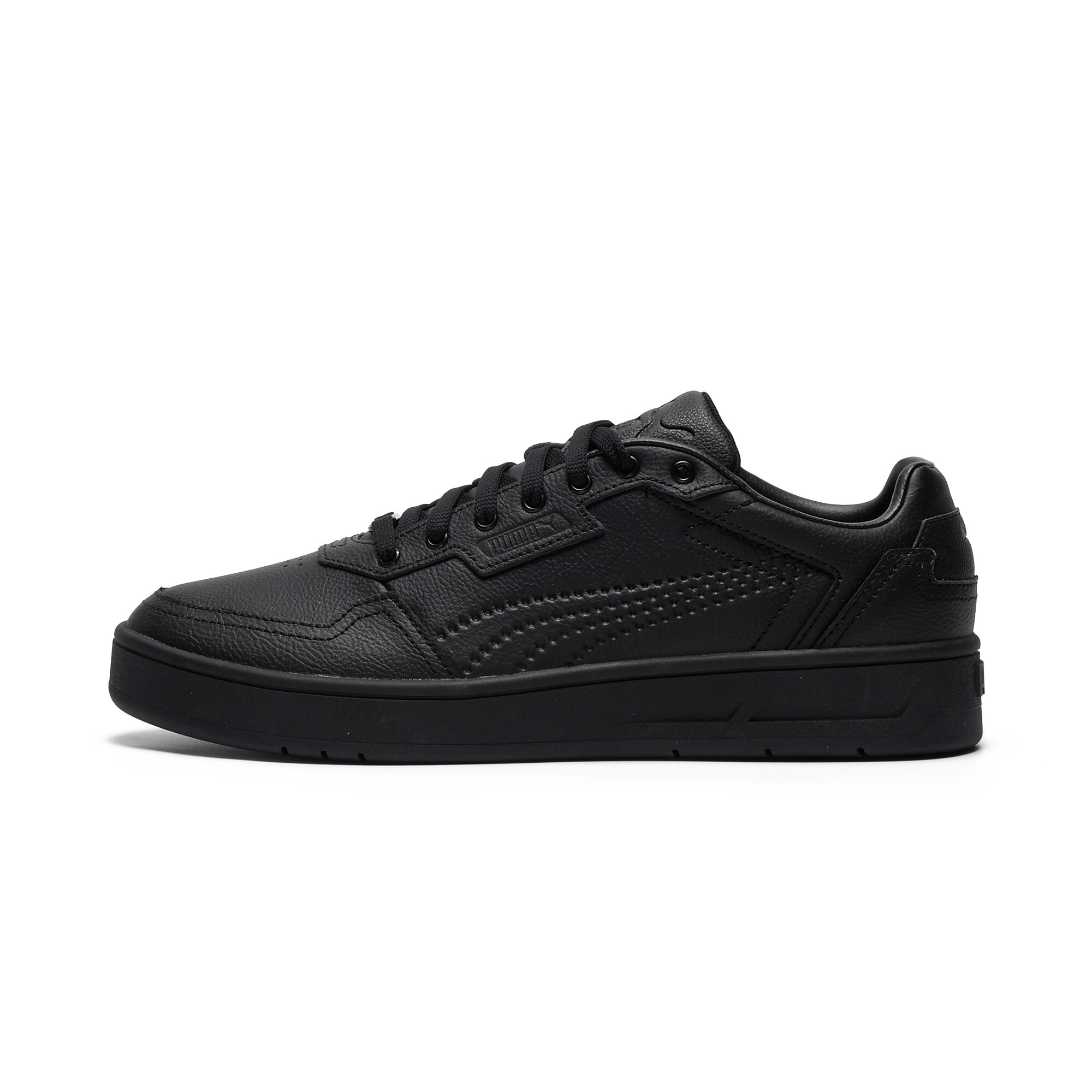 PUMA Court Classic Lux Men's Sneakers in Black