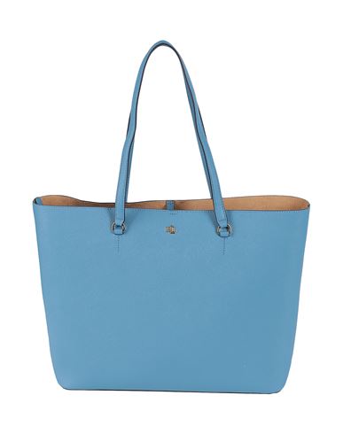 Crosshatch Leather Large Karly Tote Woman Handbag Slate blue