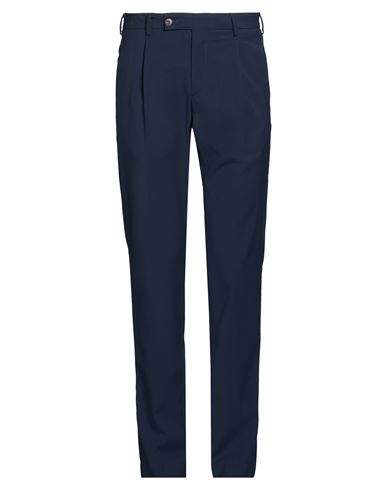 Man Pants Blue Size 31 Polyester, Viscose, Elastane