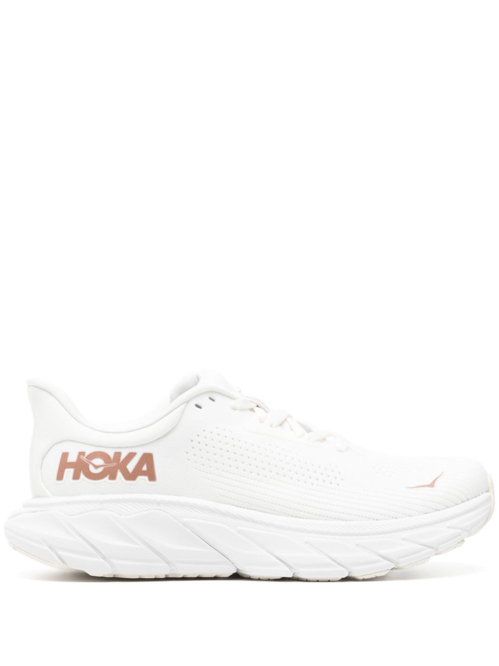 Logo-print sneakers - White