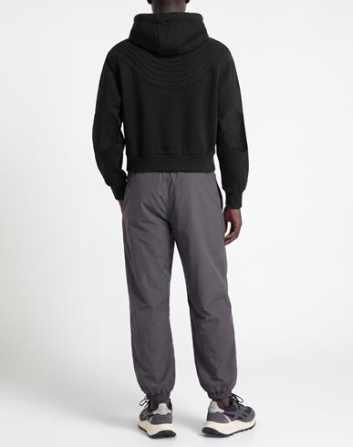 Man Sweatshirt Black Size L Cotton