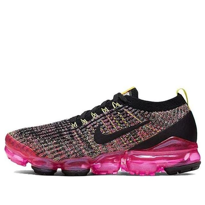 (WMNS) Air VaporMax Flyknit 3 'Black Pink Blast'