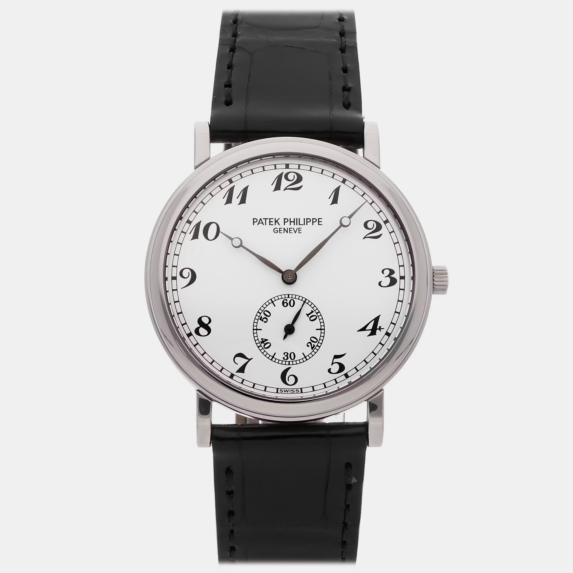 Patek Philippe Calatrava 5022G-012 White White Gold Manual Winding Women's Wristwatch