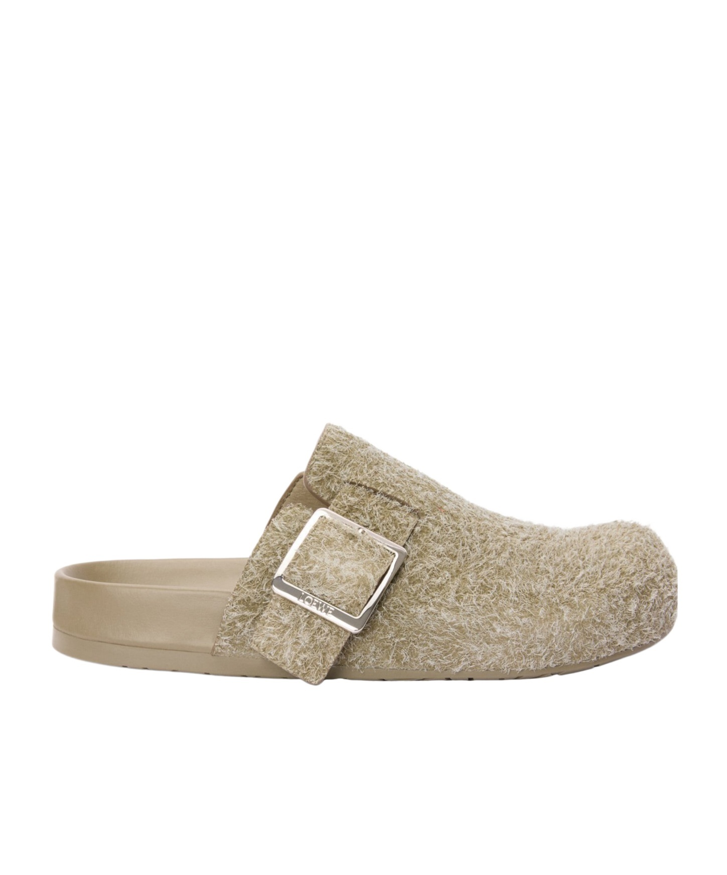 Ease Buckle mule in brushed suede