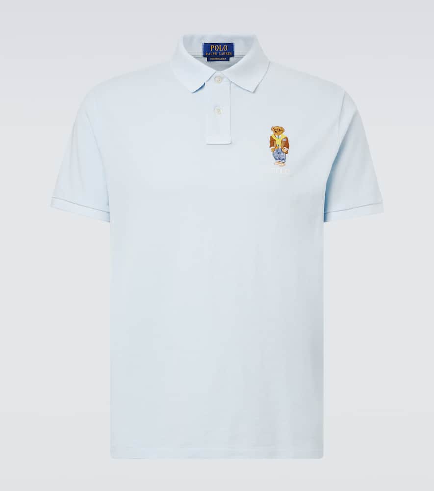 Polo Bear cotton piqué polo shirt