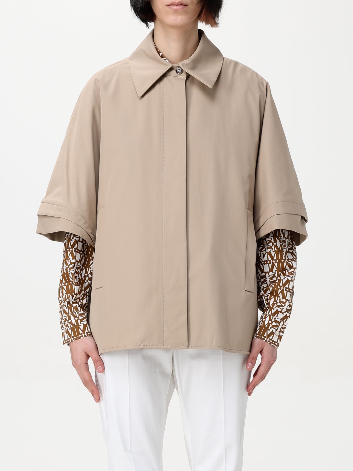 Cape MAX MARA Woman color Natural