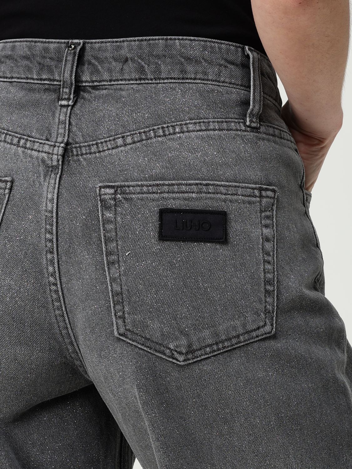 Jeans Woman color Black