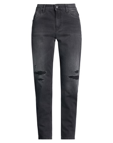 Woman Jeans Black Size 28W