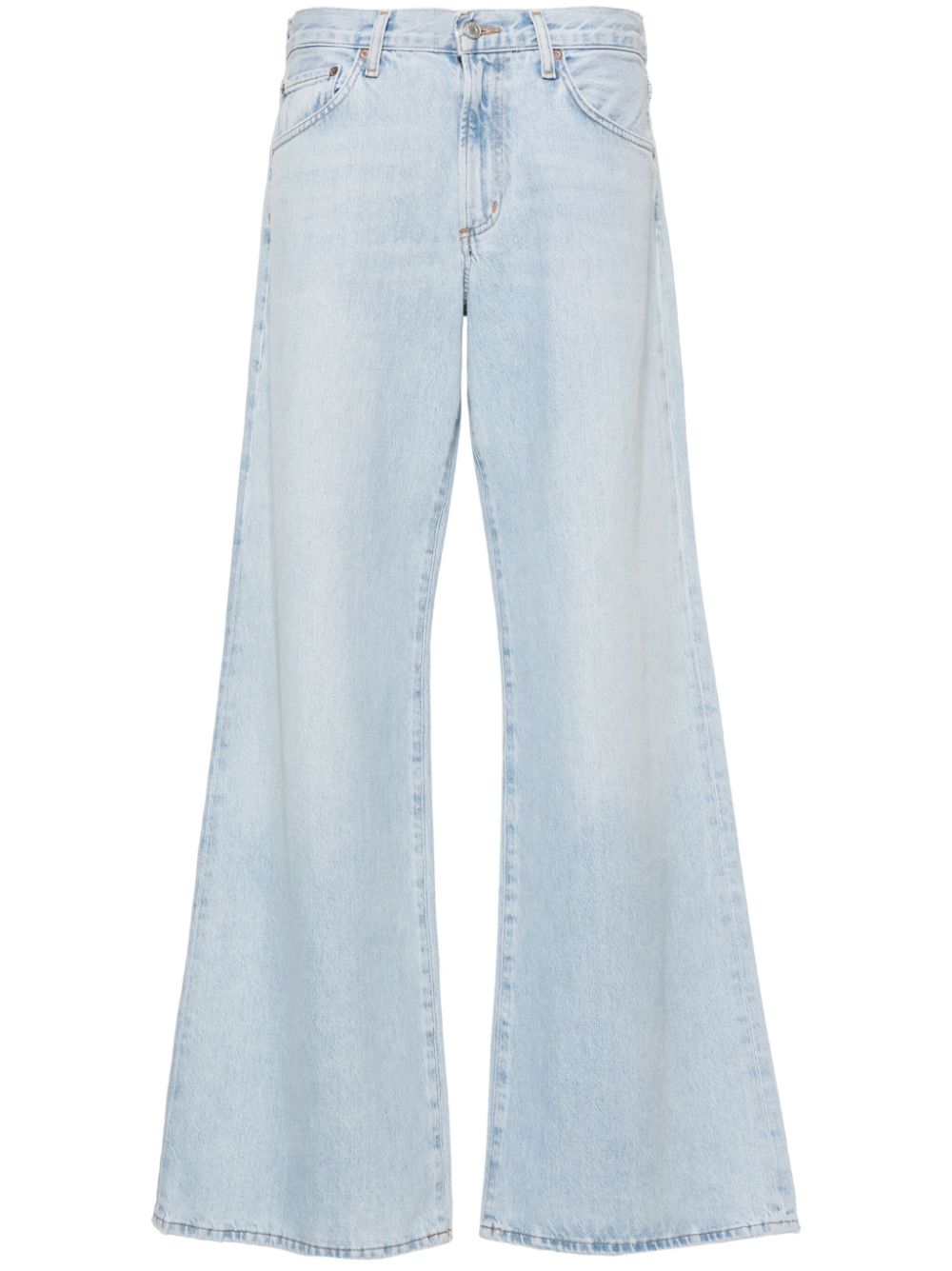 Clara wide-leg jeans - Blue