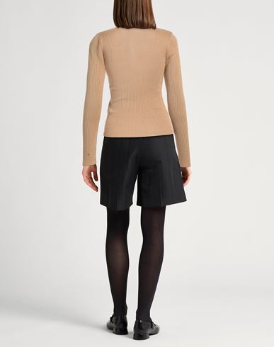 Max Mara Woman Sweater Camel Size M Silk, Cashmere