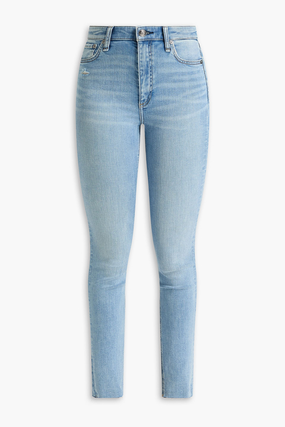 Nina high-rise skinny jeans - Blue - 23