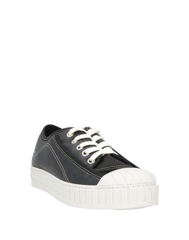 Man Sneakers Black Size 12 Soft Leather
