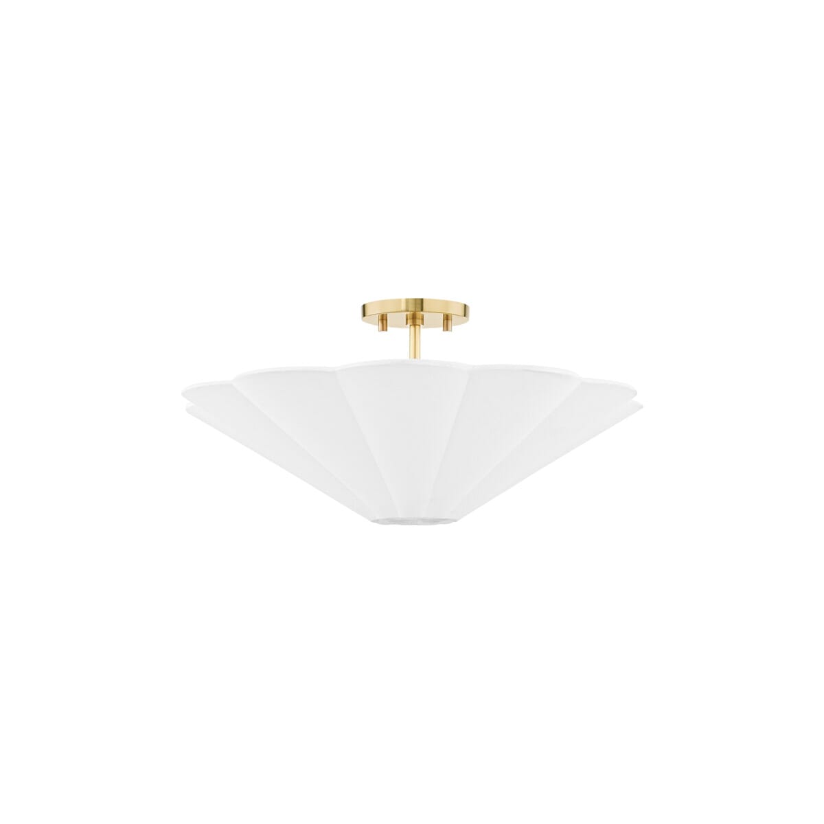 Mitzi Alana 3-Light Ceiling Light in Aged Bra
