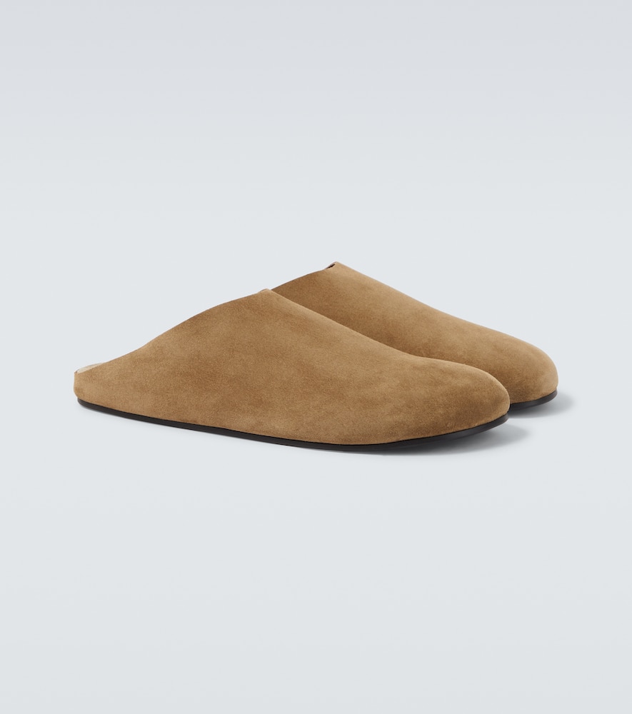 Hudson suede mules