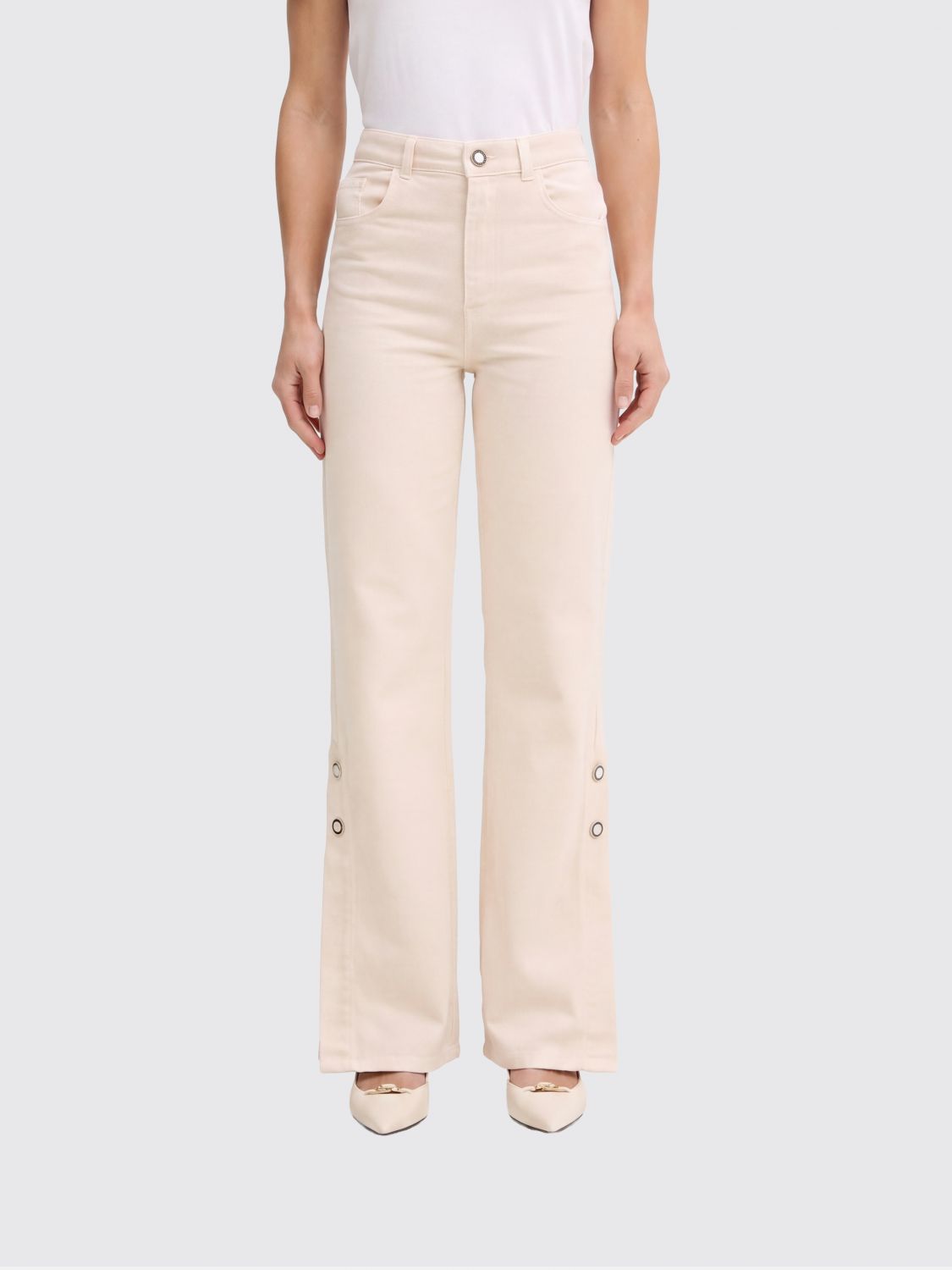 Pants Woman color White 1
