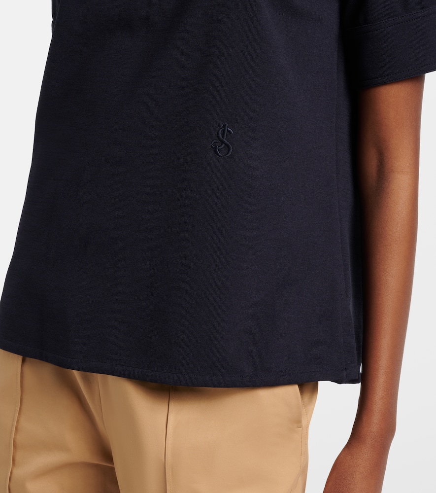 Jersey polo shirt