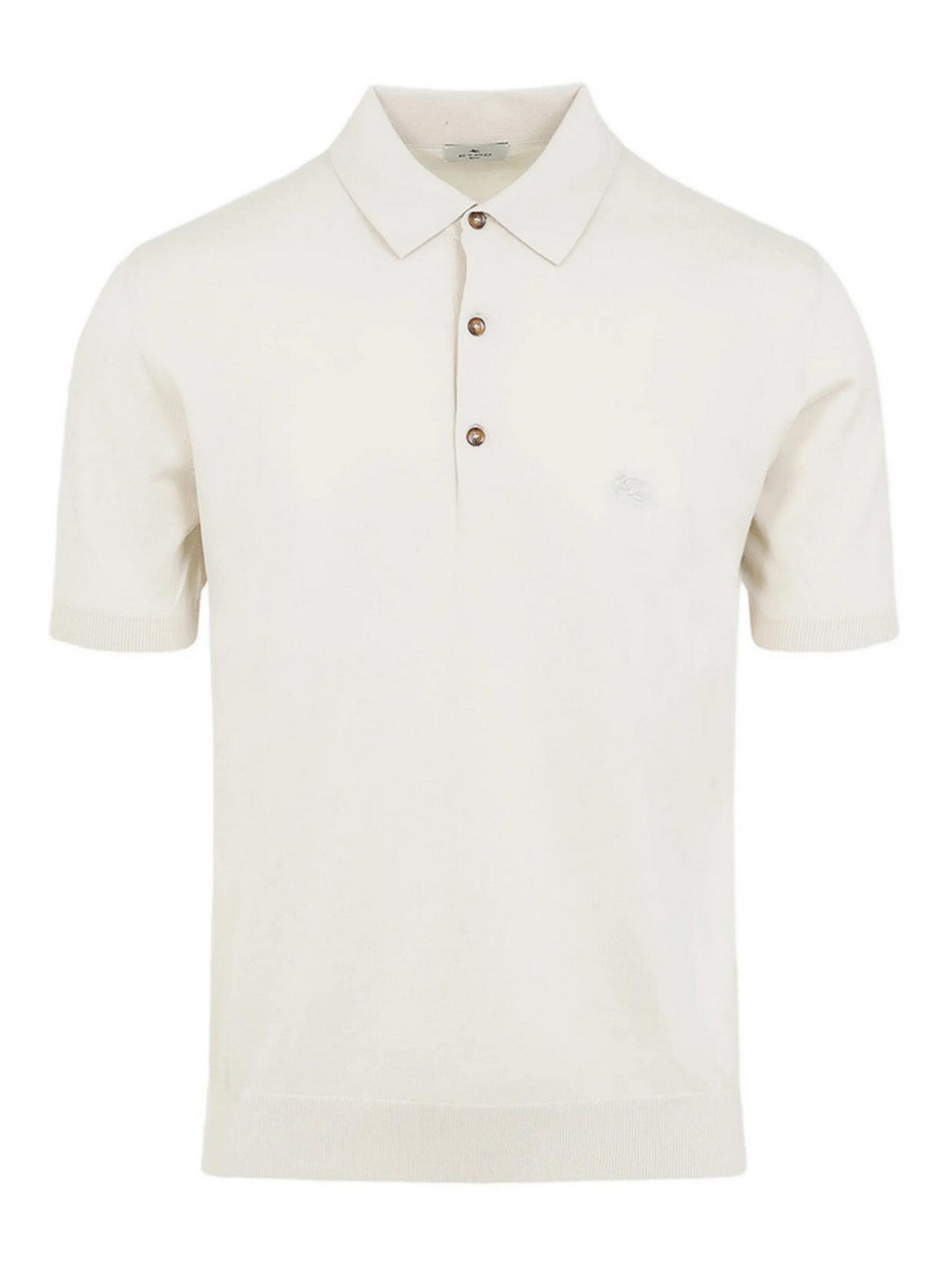 Buttoned Short-sleeve Polo Shirt