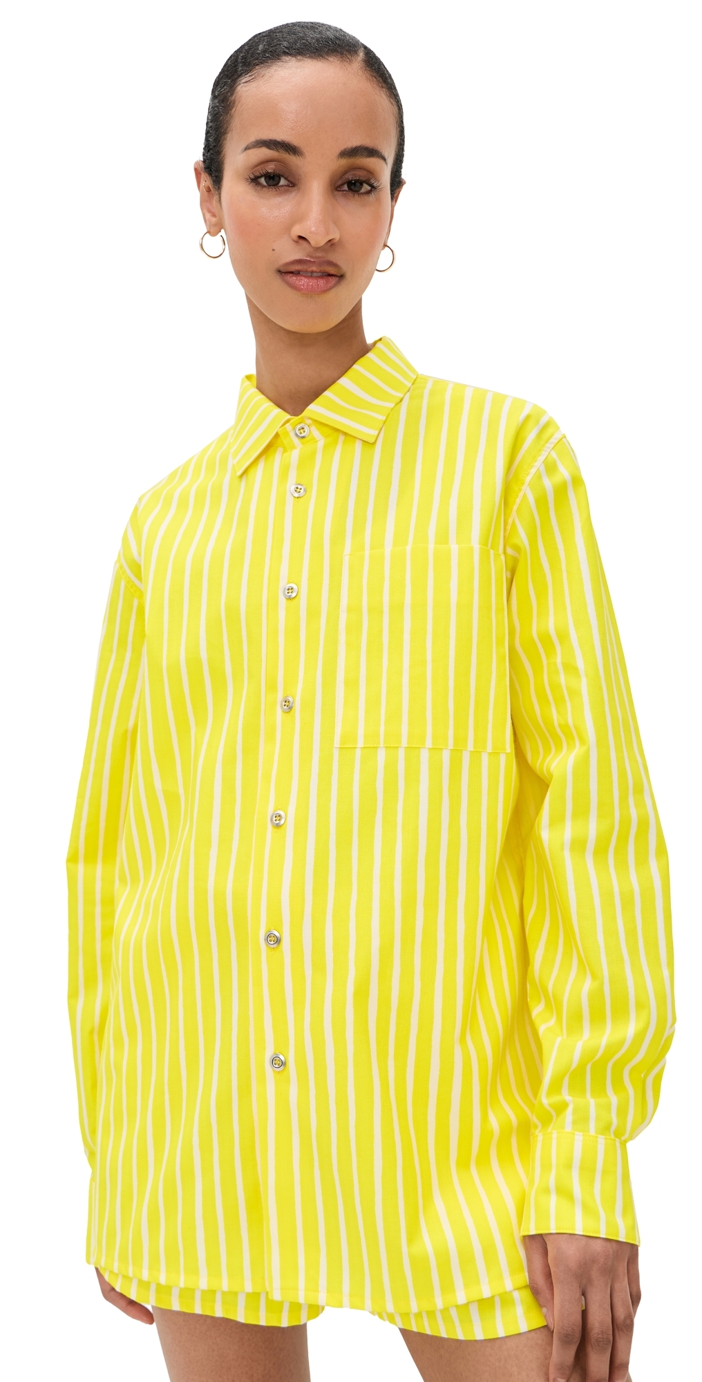 Jokapoika Kioski Button Down Shirt YELLOW