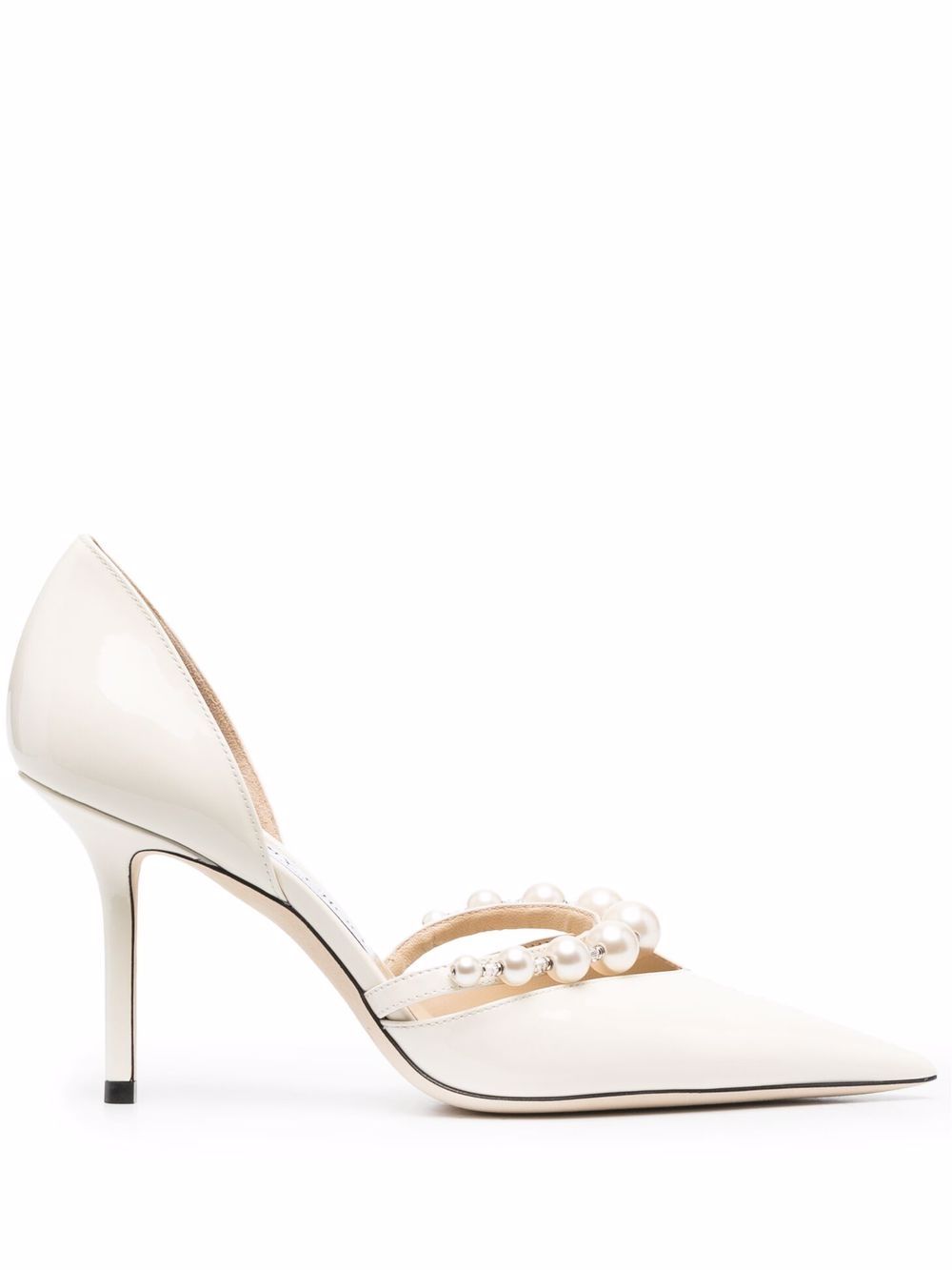 Aurelie 85mm pumps - White