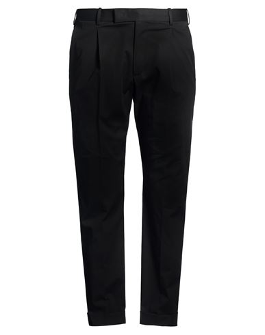 Man Pants Black Size 38 Cotton, Elastane