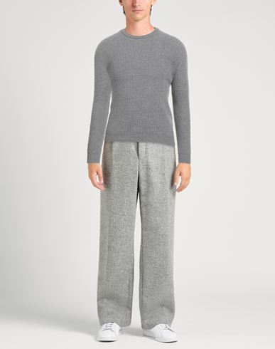 Man Sweater Grey Size 40 Merino Wool