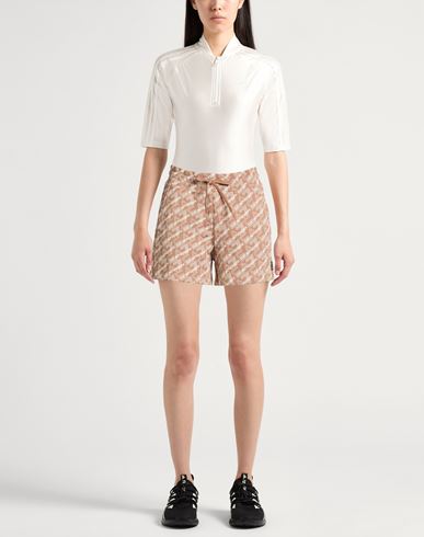 Woman Shorts & Bermuda Shorts Brown Size M Cotton