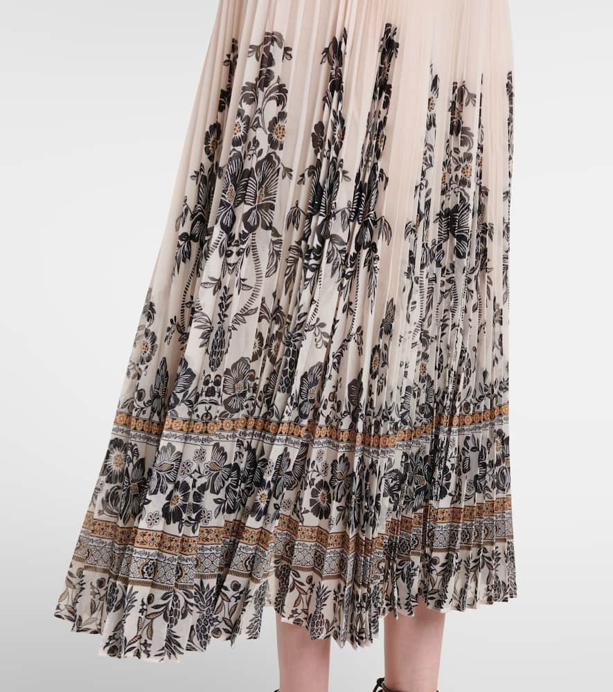 Dawning Sunray printed midi dress