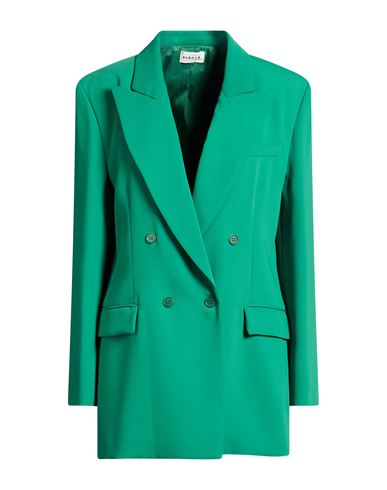 P. a.r. o.s. h. Woman Blazer Green Size M Polyester
