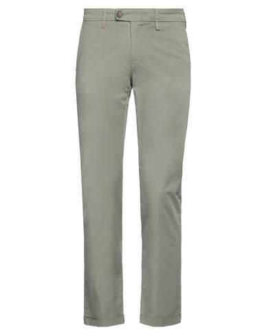 Re_hash Man Pants Sage green Size 31 Cotton, Elastane