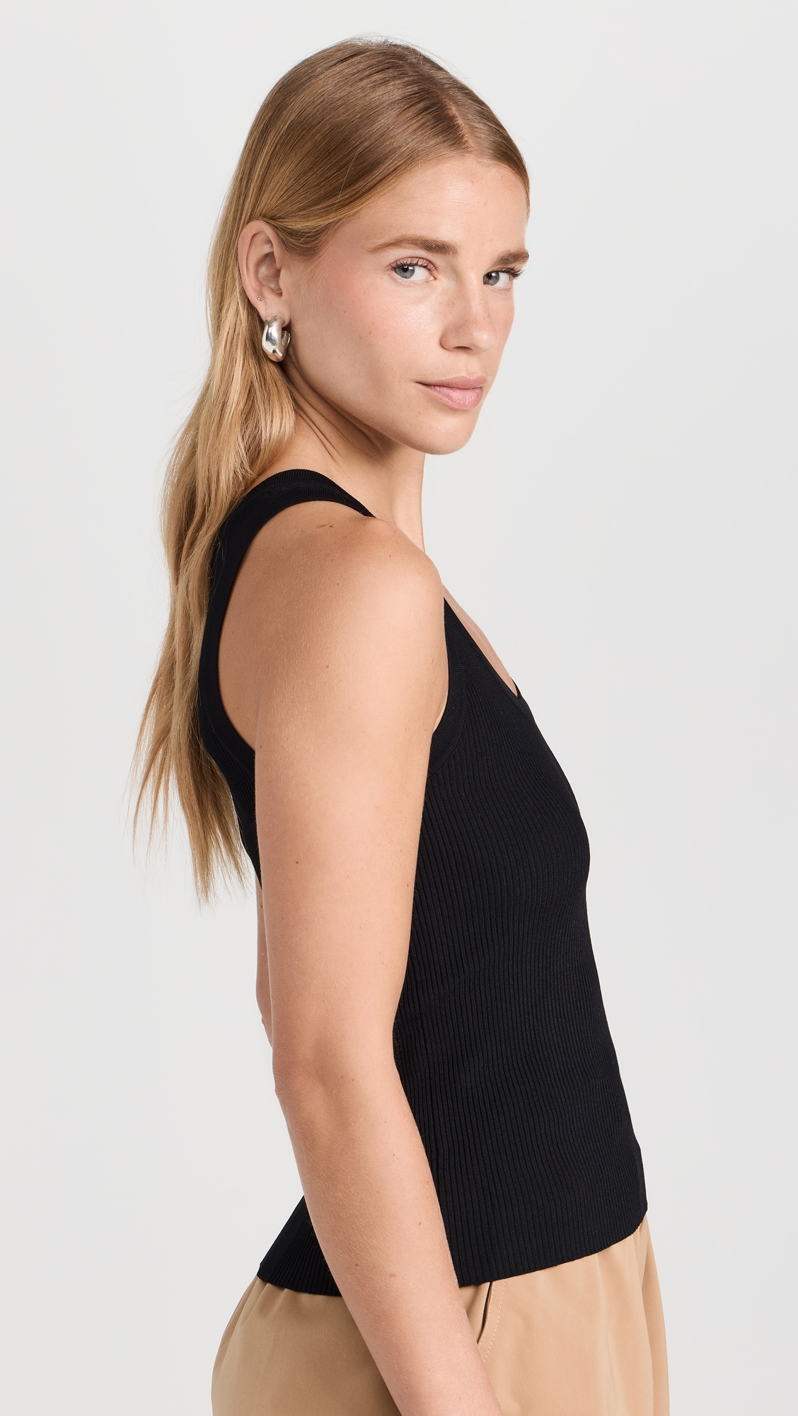 Estefania Tank Black