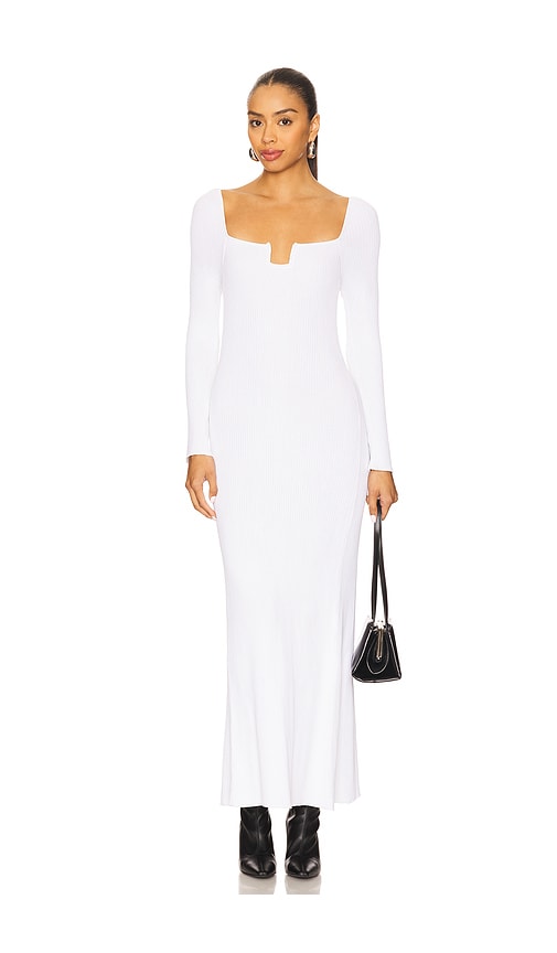 Bevza Kate Long Dress in White.  XS. Also in L, M