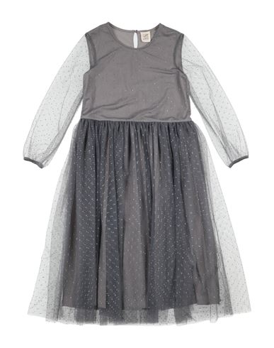 Caffé D'orzo Kid Girl Kids' dress Grey Size 10 Polyamide