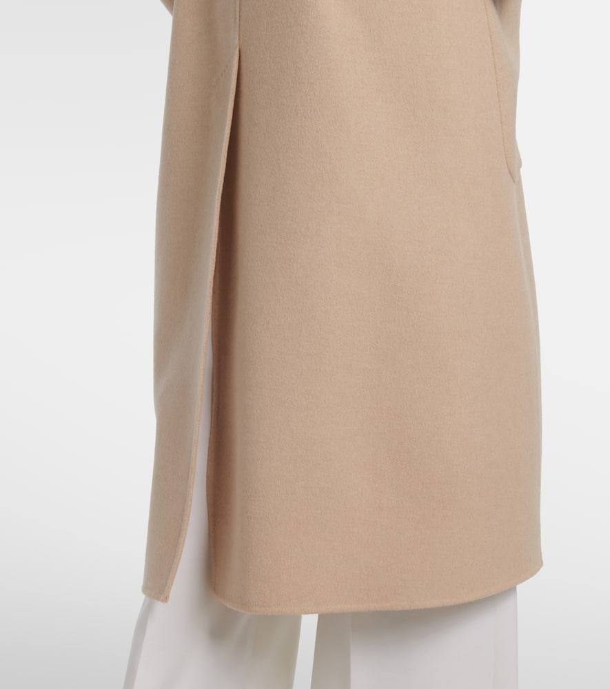 Vezzoso camel hair wrap coat