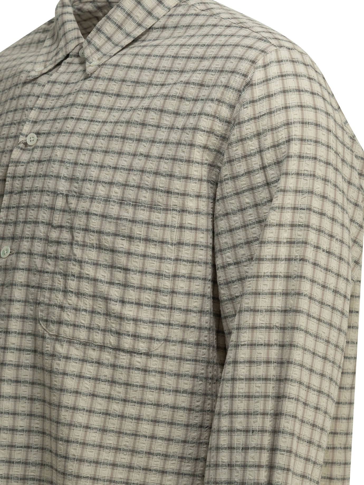Beams Plus "Open Bd Sucker" Casual Shirt