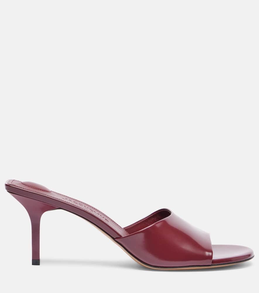 Cubisto 70 leather mules