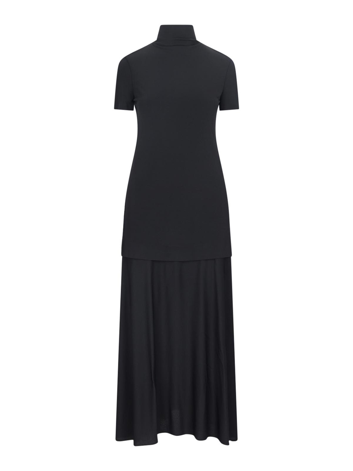 Draped Midi Dress