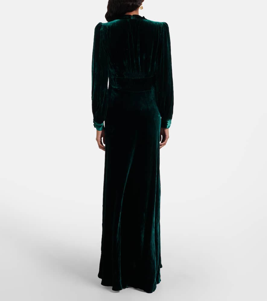 Emory velvet gown